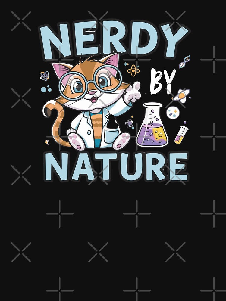 Cartoon Cat Style – Nerdy by Nature Funny Nerdy Gifts by StemMerch247