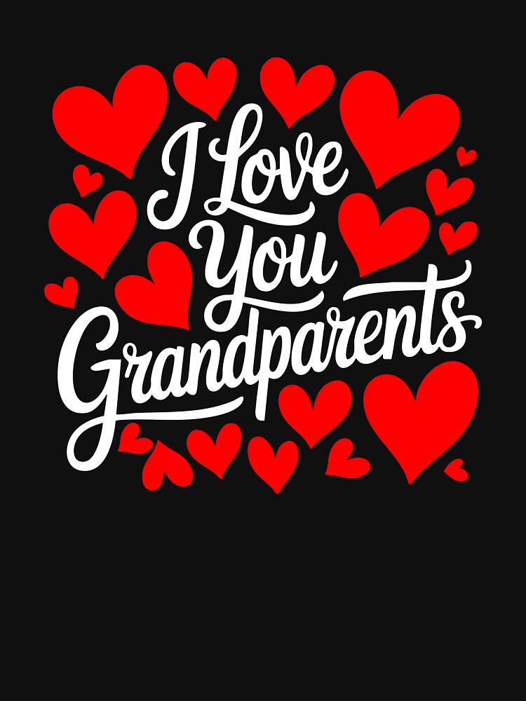 I Love Grandpa – Sweet and Heartfelt Grandpa Gift Design by Bigohobi