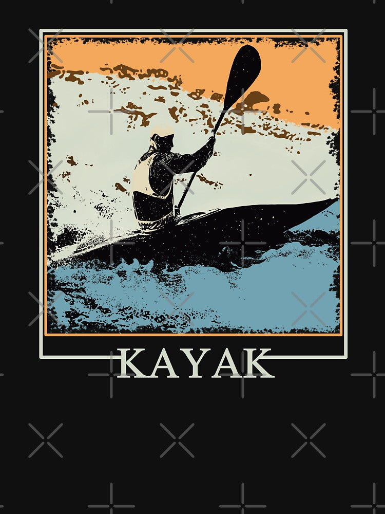 Kayaking on the river by gardentree