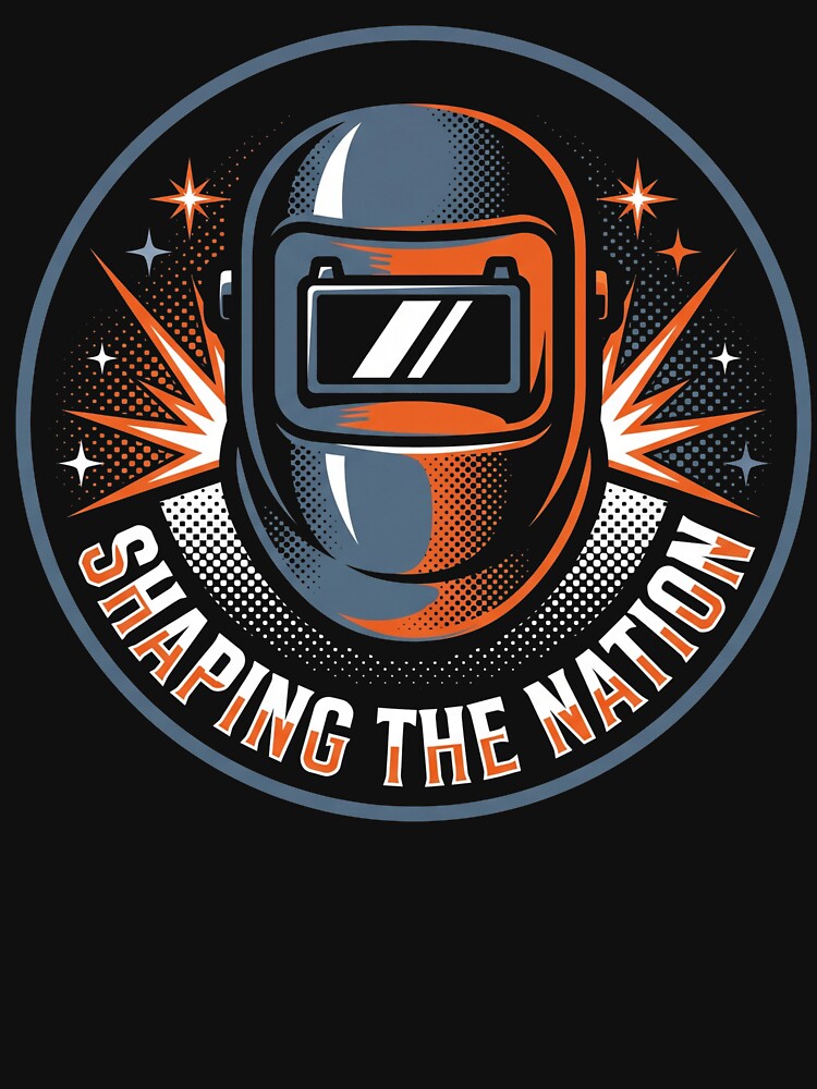 Shaping The Nation Welding Mask Welder Tradesman Pride by TeNovaStudio ⭐⭐⭐⭐⭐