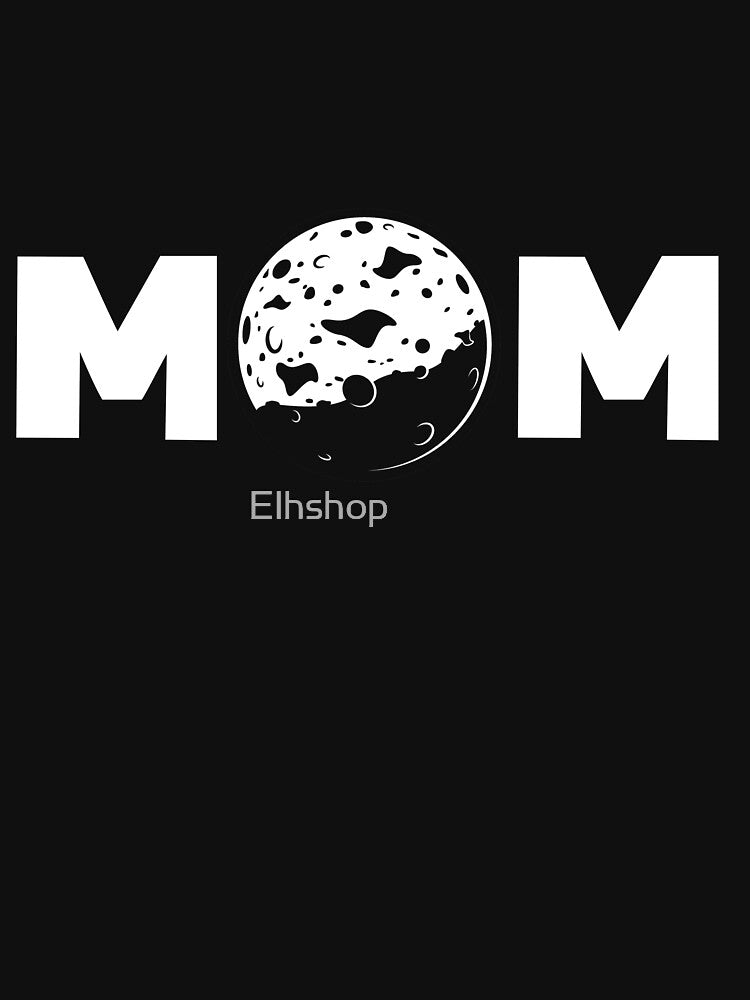 Space Mom Shirt || Mama Space Shirt || Moon T-shirt || Outer Space Shirt || Space Birthday || Astronaut Party || Essential T-shirt by Elhshop ⭐⭐⭐⭐⭐