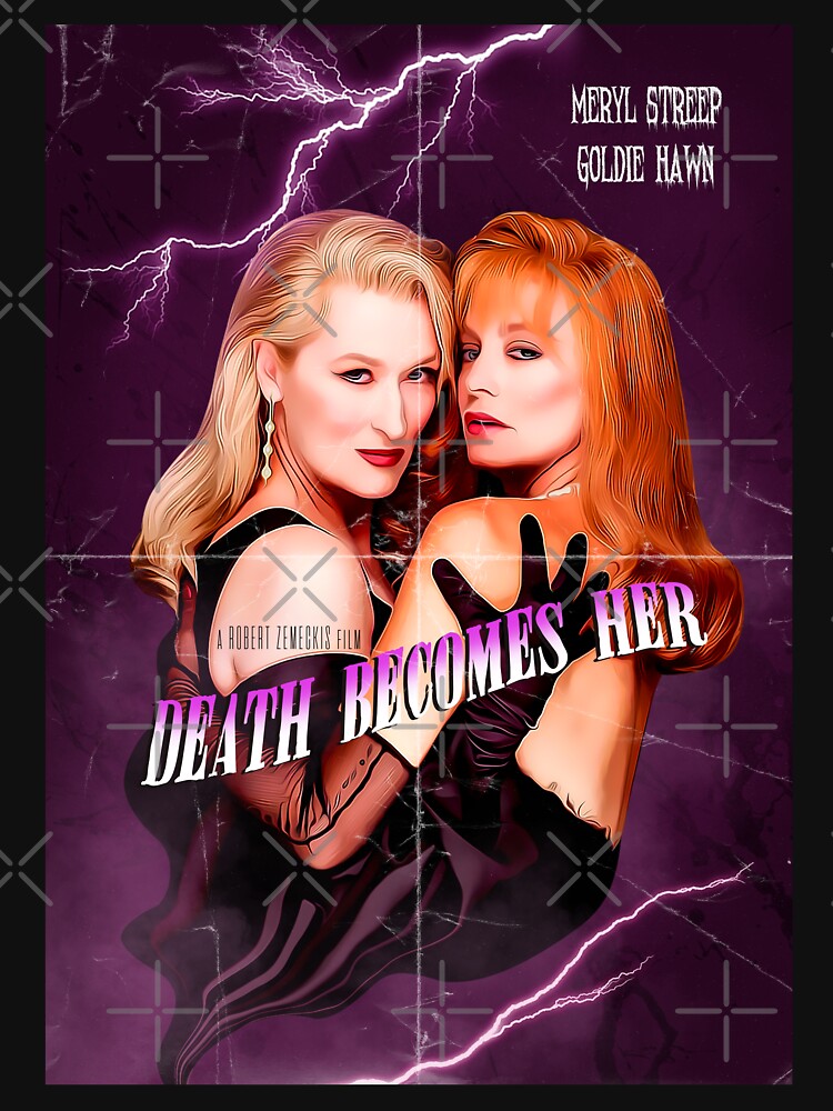 "Death Becomes Her" Vintage Movie Poster by Herman2181