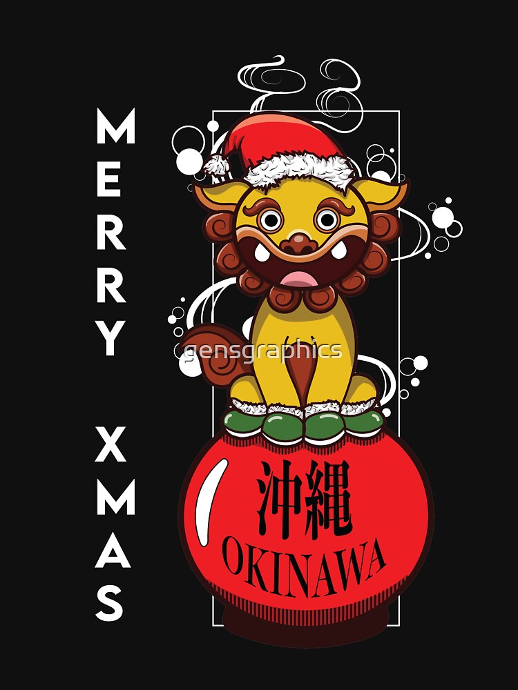 Christmas Shi Shi Dog by gensgraphics