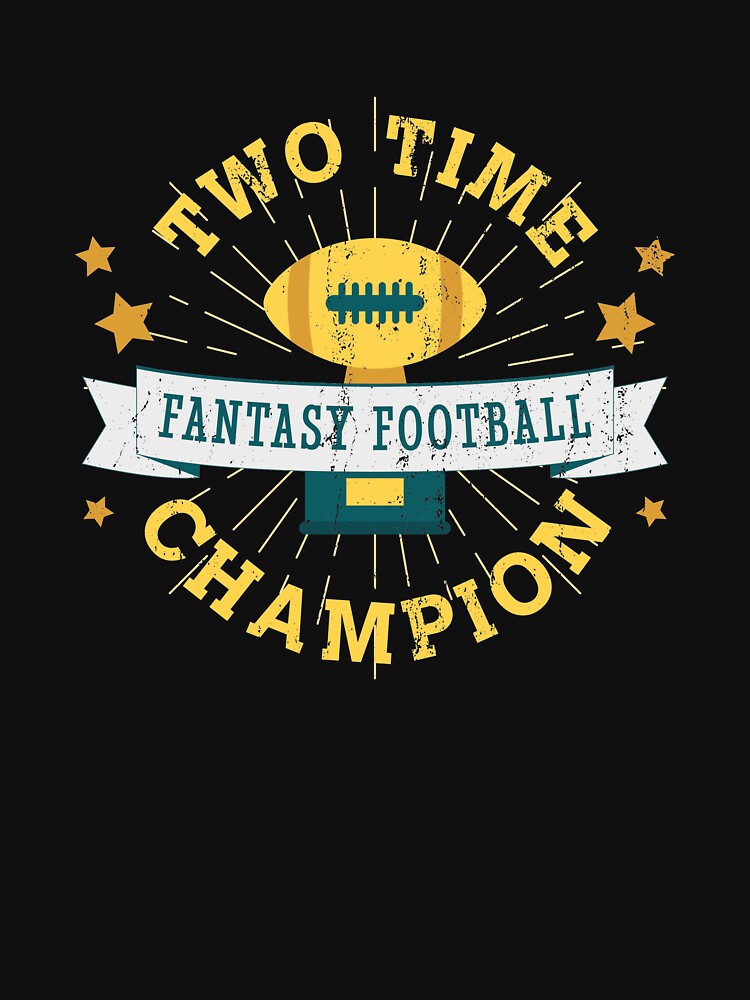 Two Time Champion Fantasy Football by Space Fox