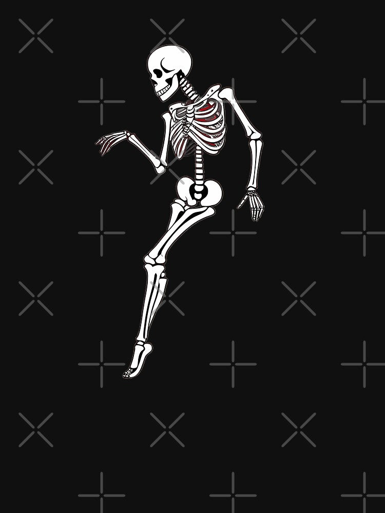 Halloween Skeleton: Spooky and Minimalist Bone Design by cabana.space