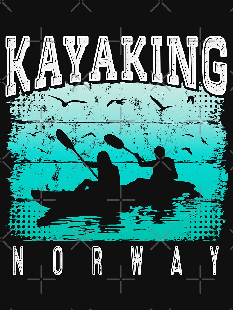 Kayaking Norway - Kayak Norway - Kajak Norway by BabyYodaSticker