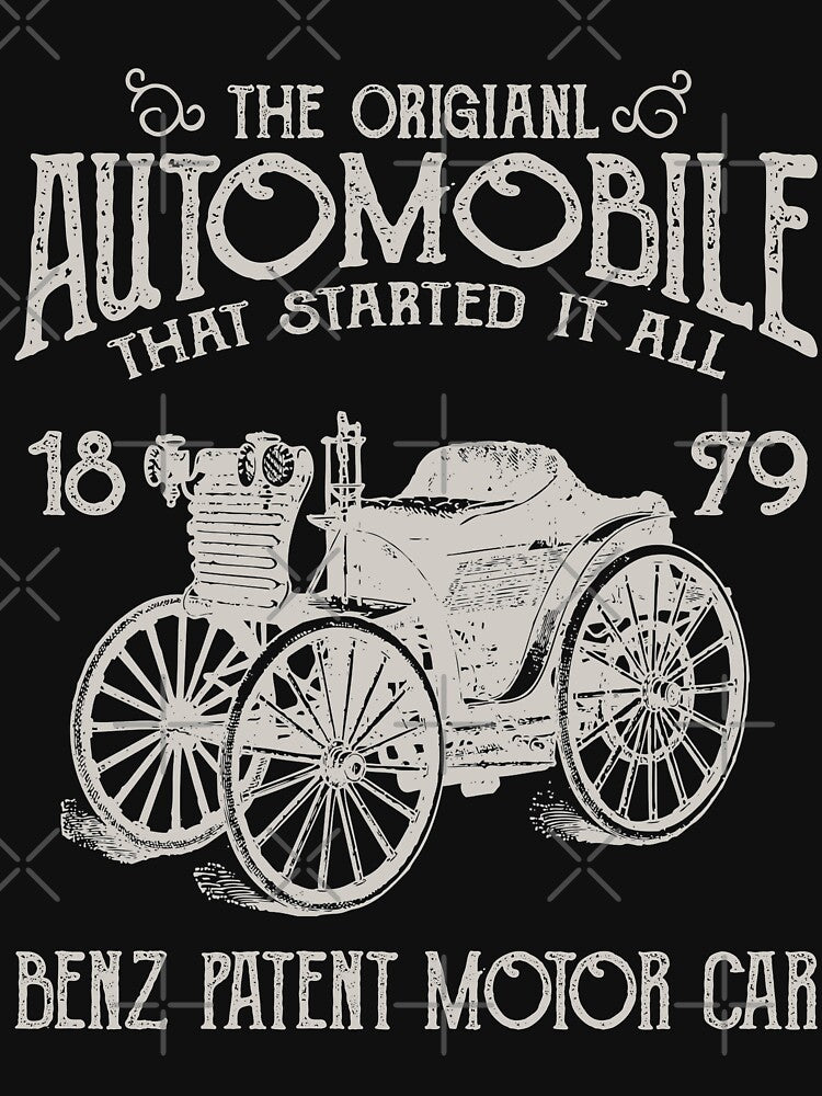 The Original Automobile Retro Vintage Distressed Design by JakeRhodes
