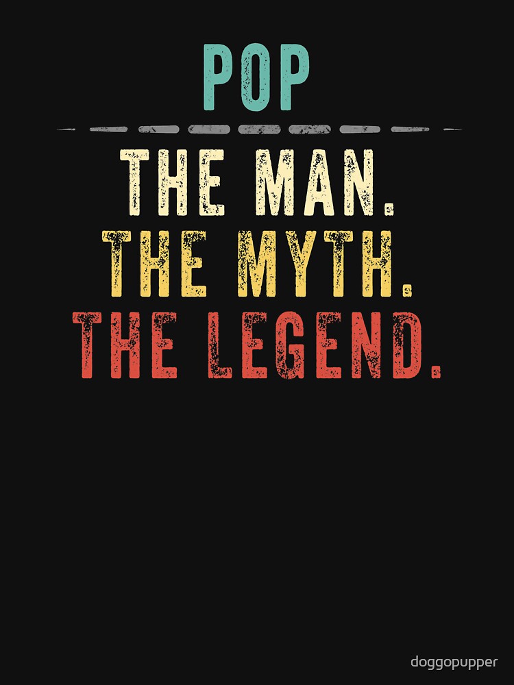 Man Myth Legend Apparel by doggopupper