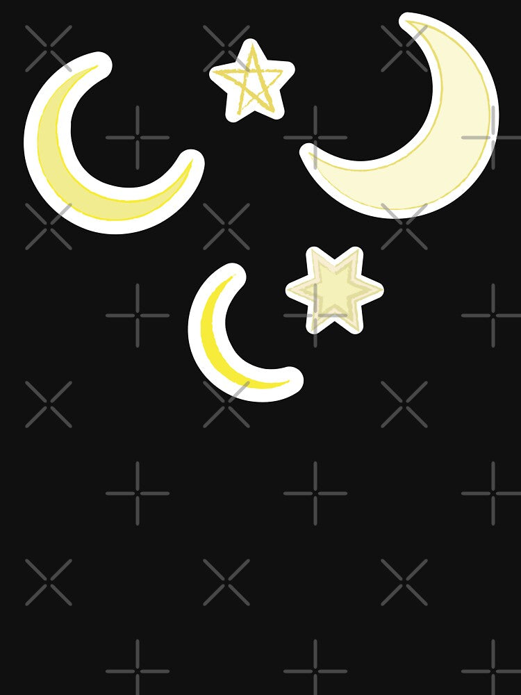 Boho Celestial Moon and Stars by HeatherAnn2023
