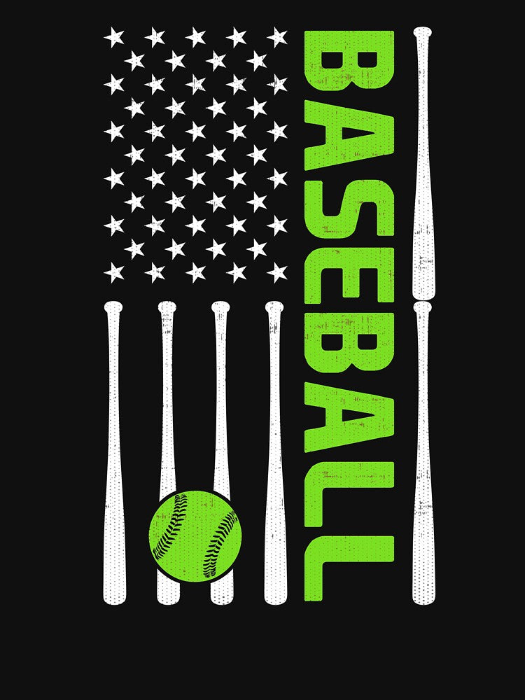 Baseball Flag by Danny Cuevas