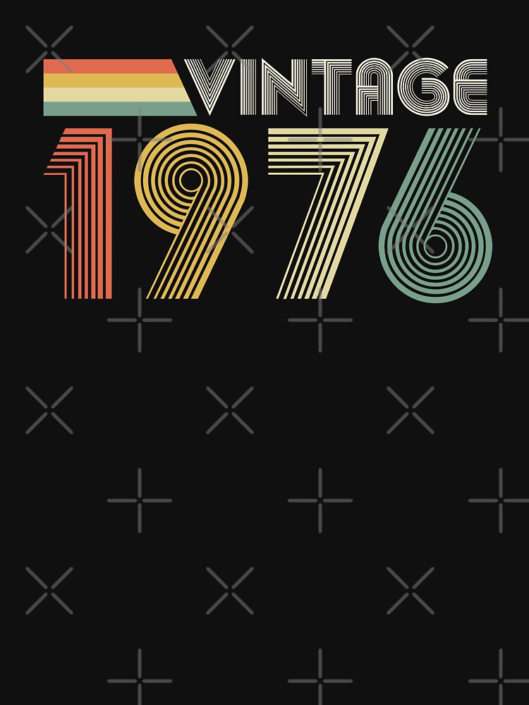 Vintage 1976, 50th Birthday Gift by RicardoTito