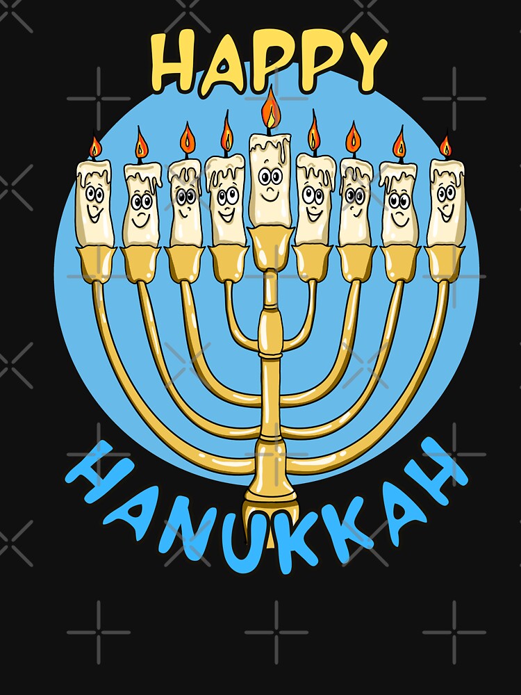 Happy Hanukkah by Marti t-shirts
