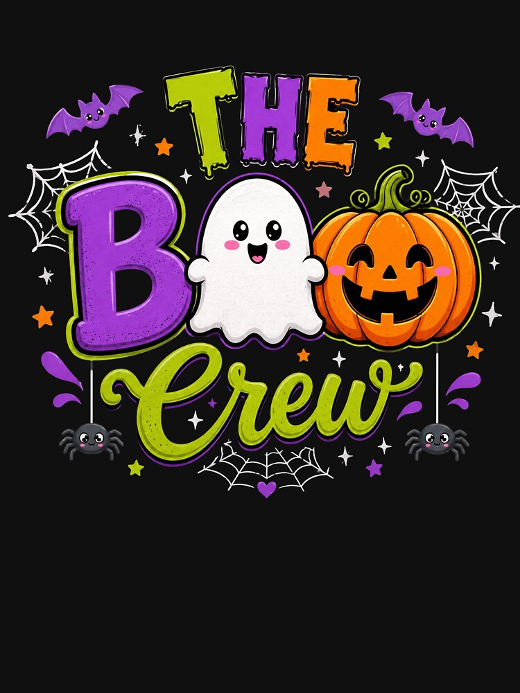 The Boo Crew Halloween by Rezzonposter