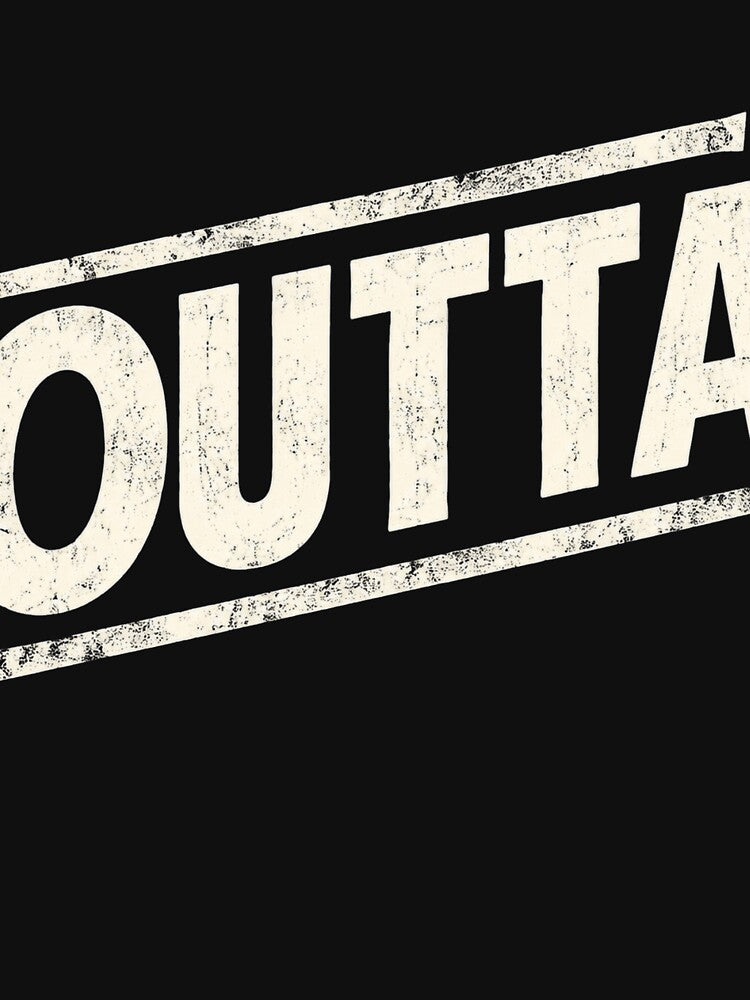 Outta Vintage Text by DebellismyrArts