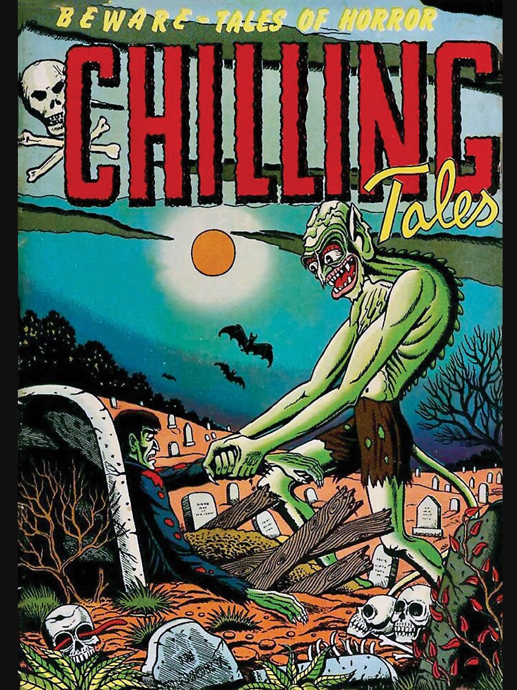 Chilling Tales 13 - restored cover art (horror comics) by toppestpower