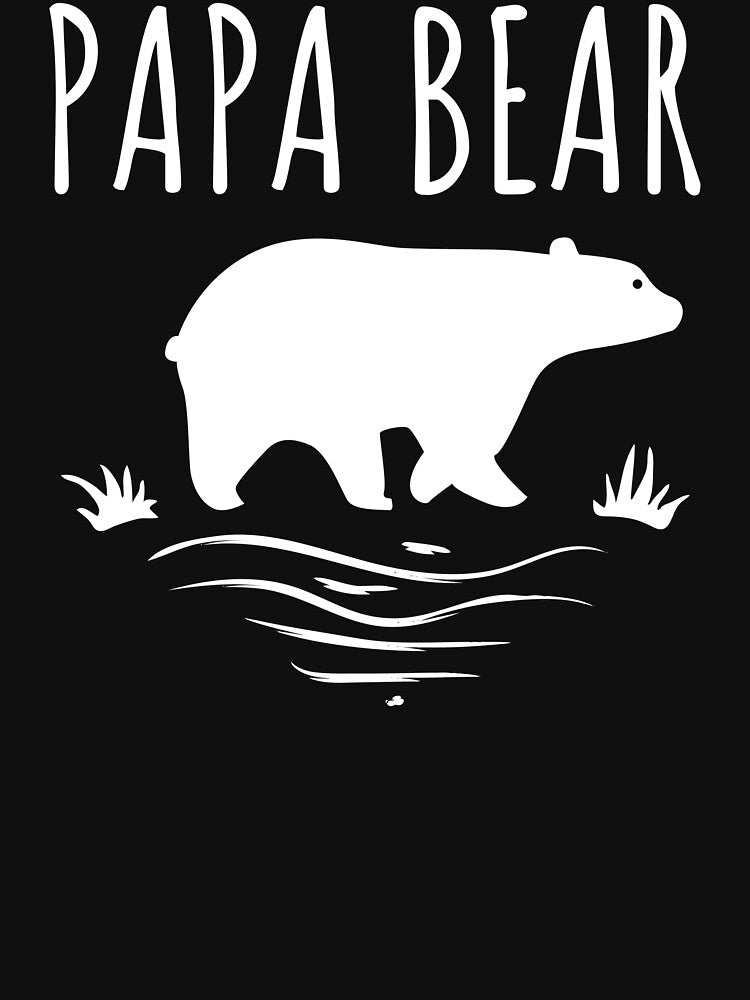 Papa Bear Loving Dad Peaceful by jacks-tees