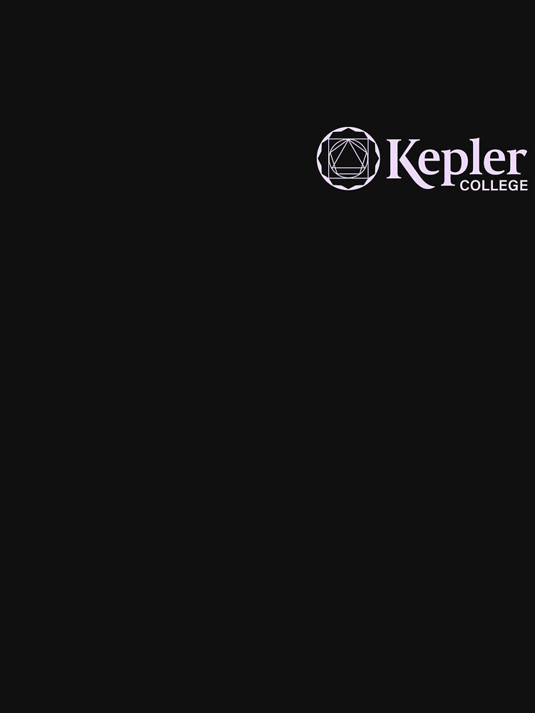 Kepler College Lavender Print Logo Side Pocket by Kepler College