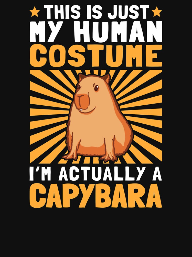 Capybara Costume Capybara Rodent Gift by leacha