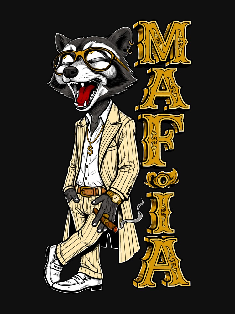 Mafia​ Raccoon​ by DigitalArtTK