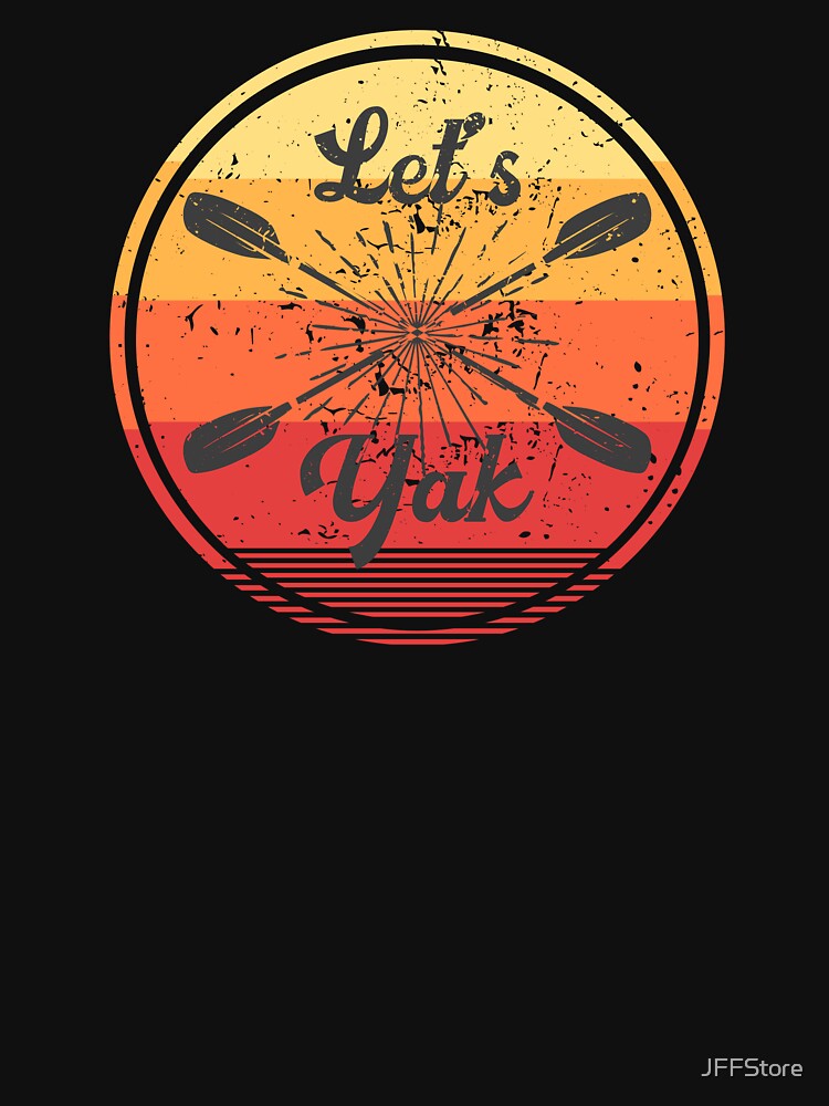 Retro Vintage Kayak | Adventure Kayaking by JFFStore