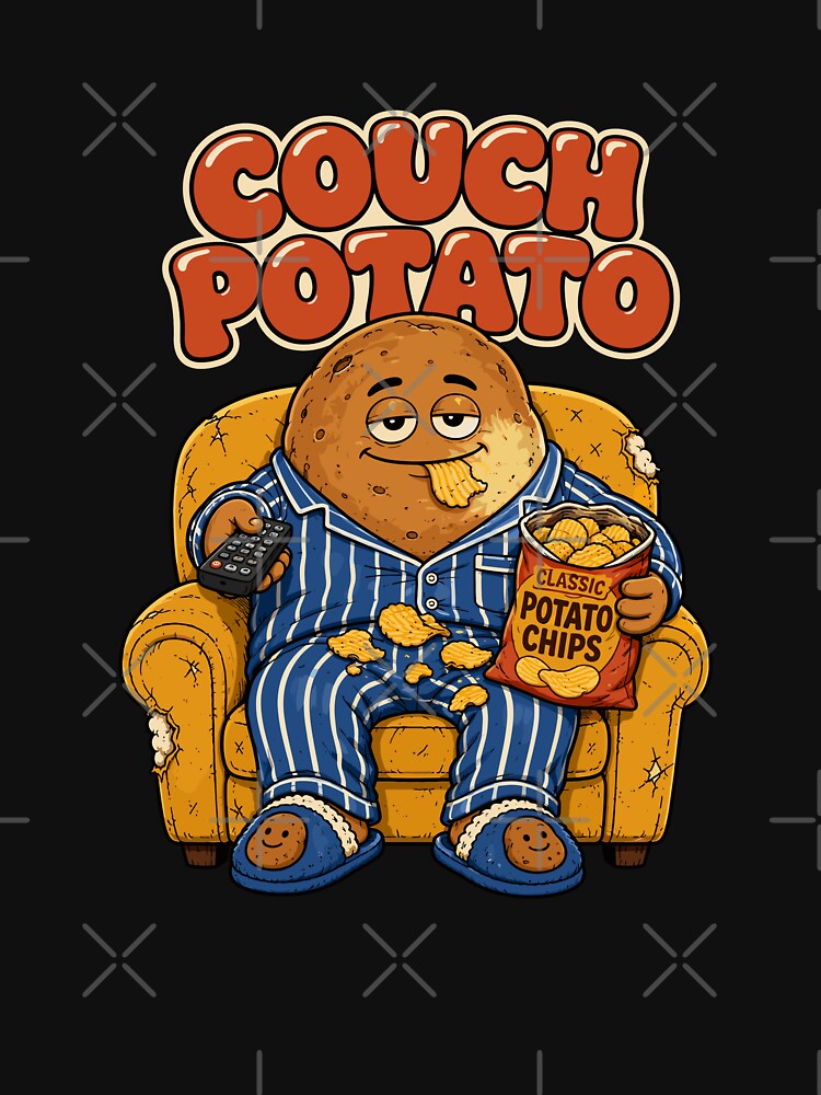 Couch Potato Funny Lazy by soondoock