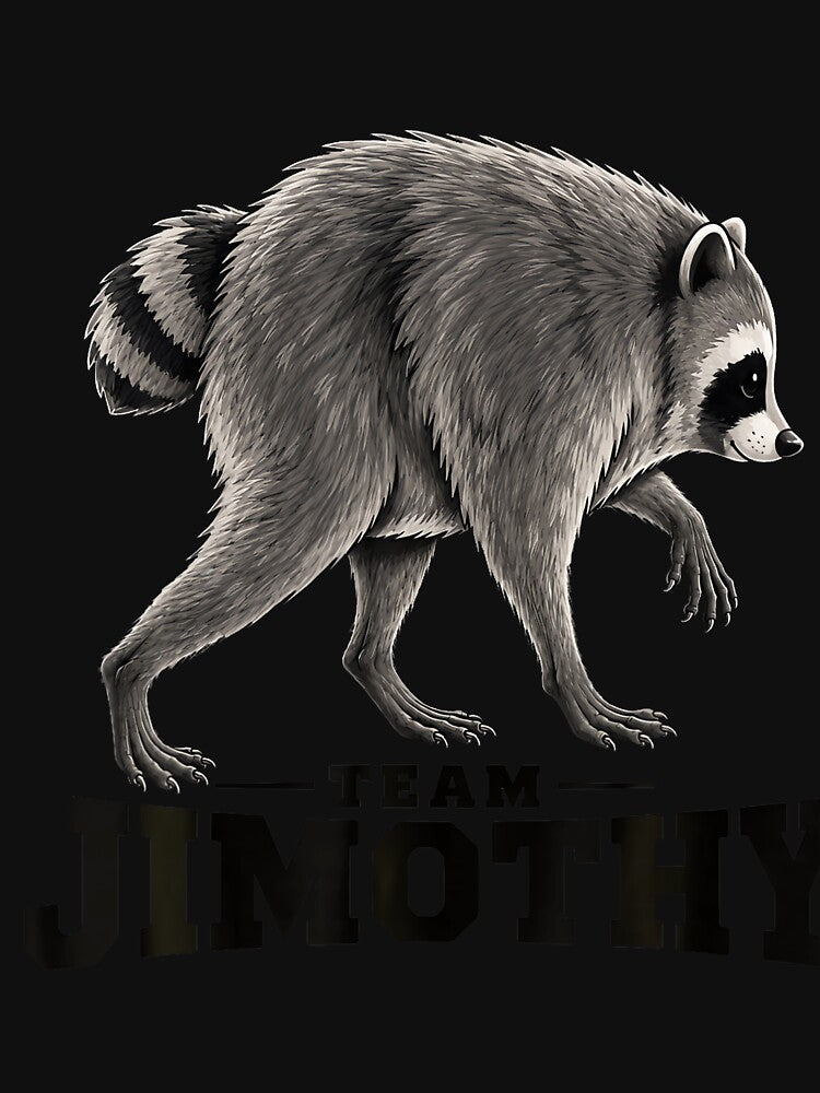 Jimothy Viral Raccoon Shirt Funny Trash Panda Wildlife by TaTofy