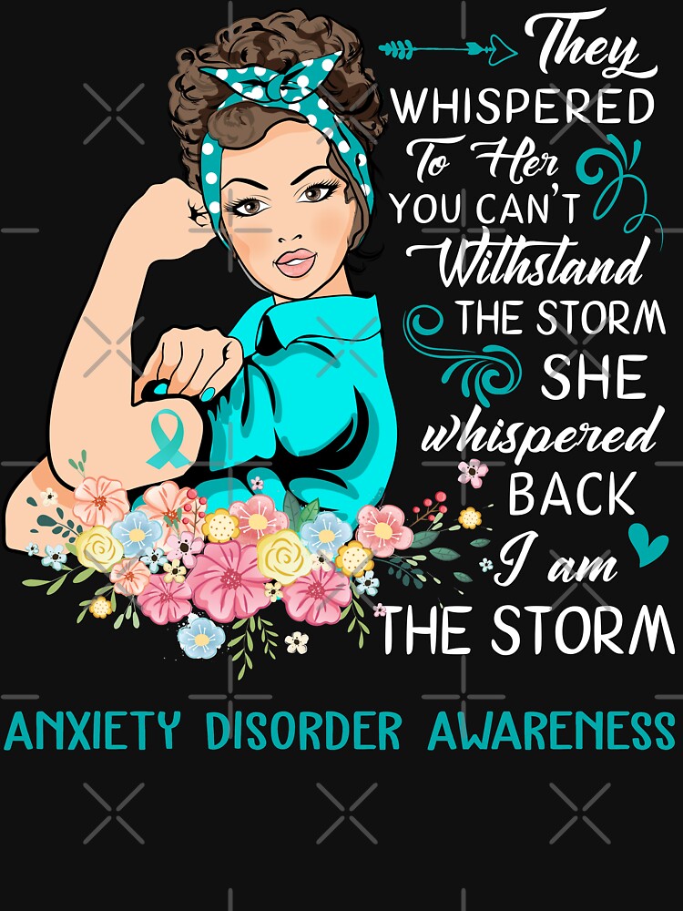 I Am The Storm Anxiety Disorder Awareness by Brad-FI
