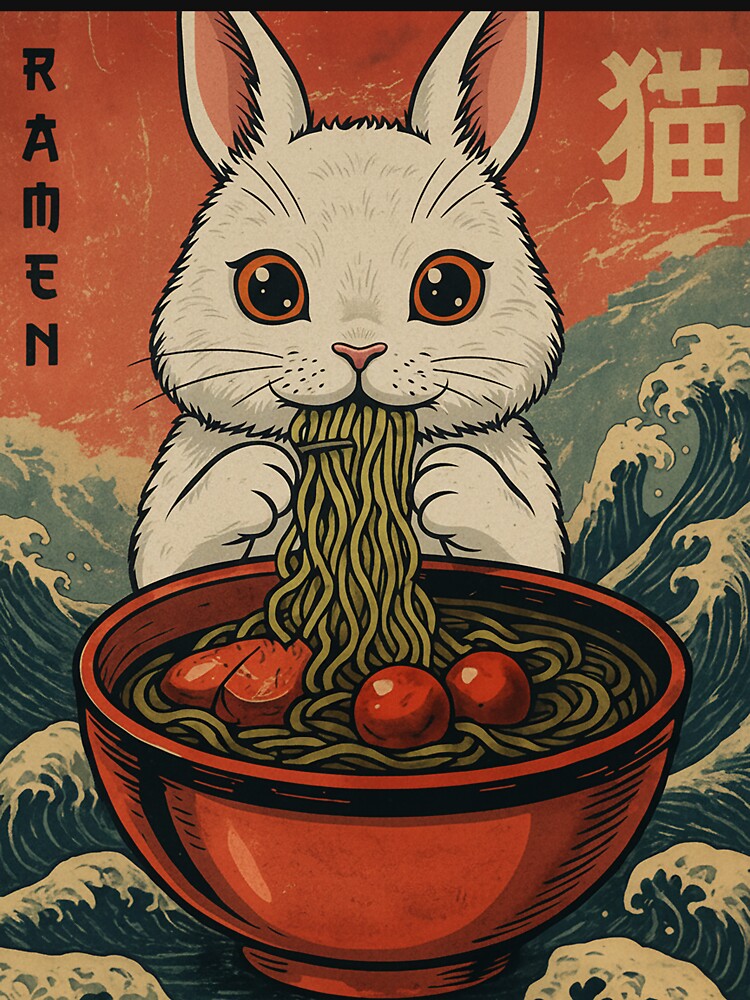 Ramen Bunny Lovers by FemmeForge