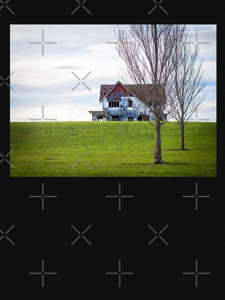 Abandoned House On The Hill by KarenWoodArt