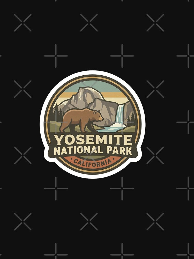 Yosemite National Park California by TulipaGraphics