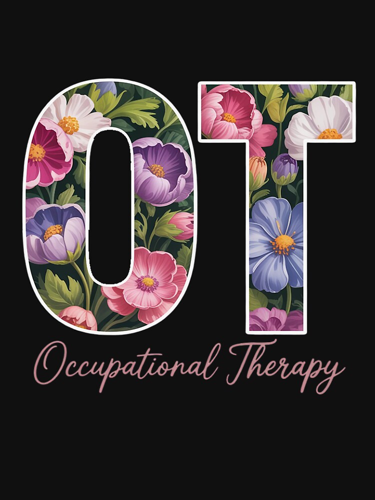 Floral OTA Occupational Therapy Occupational Therapist by silladive