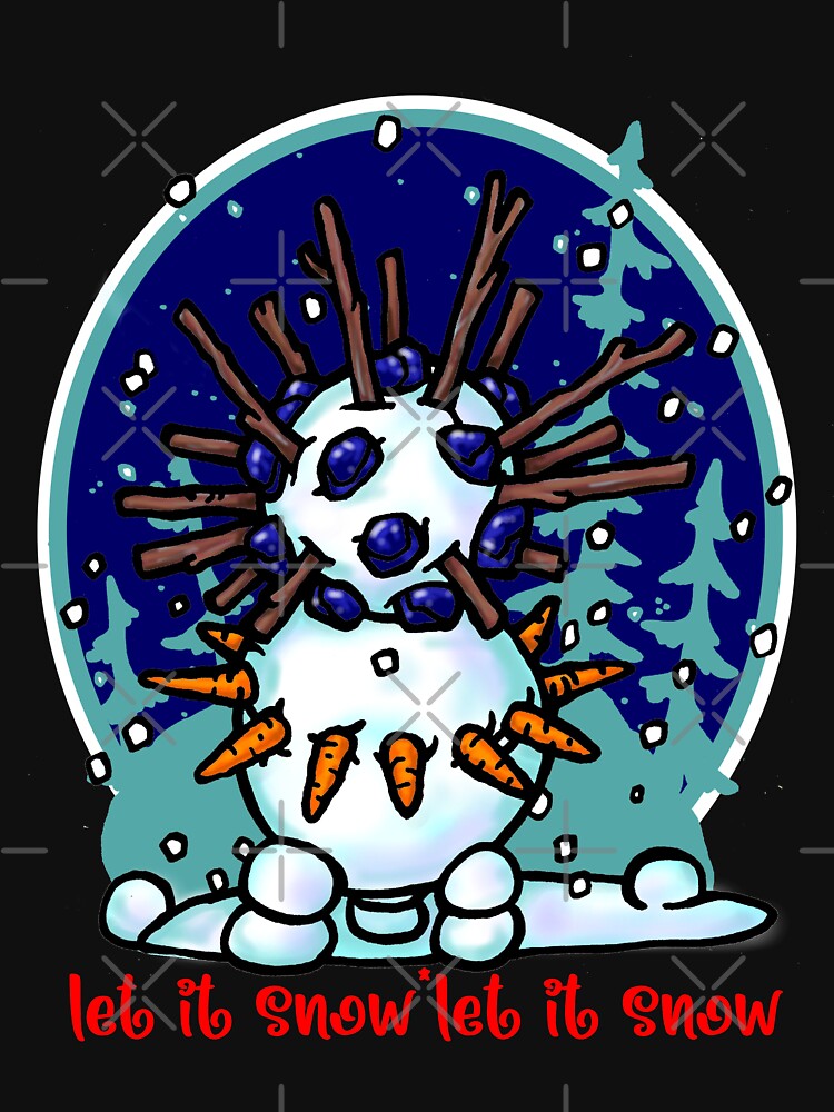 weird snowman    -4 by sandpiperstudio