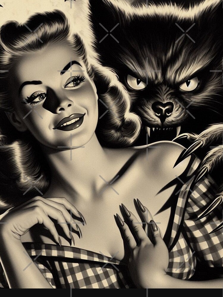 Horror Pin-up by PulpVintage