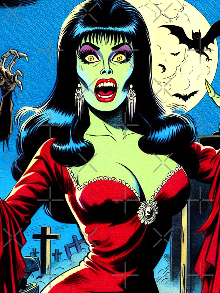 Creppy Horror Girl by PulpVintage