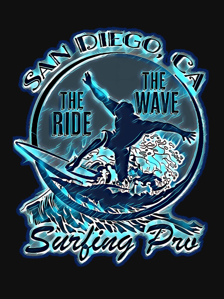 Distressed Vintage Look Surf Logo by ManakiaEilan2