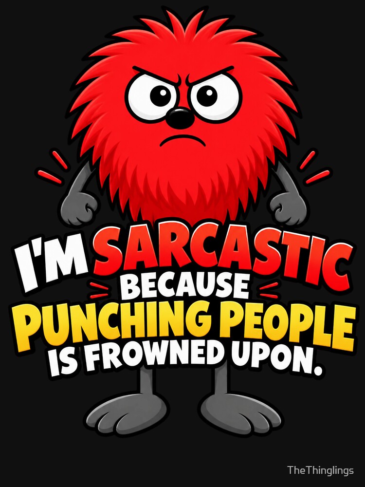 I'm Sarcastic, Because Punching People is Frowned Upon by TheThinglings