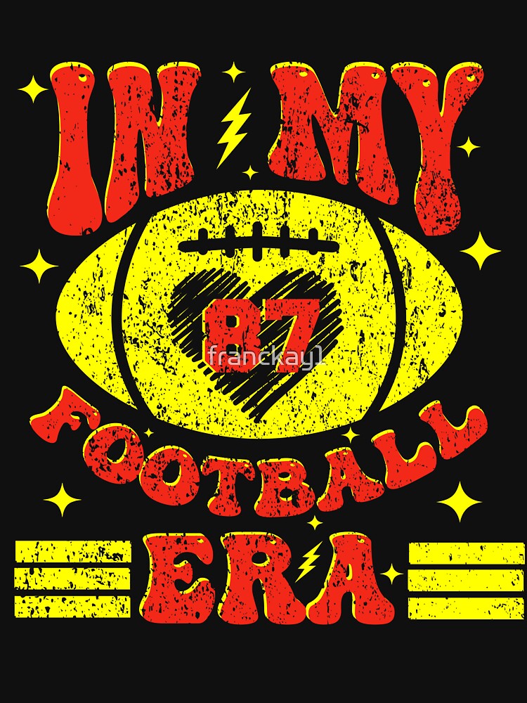 groovy in my football era funny shirt 2024 Amercan by franckay1