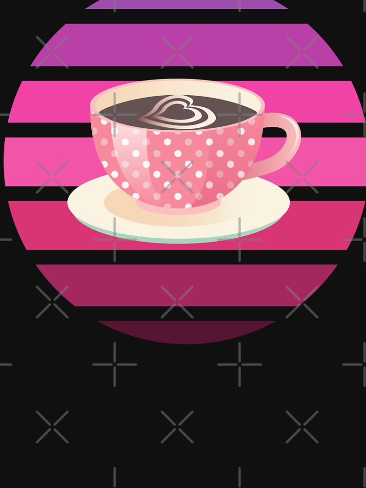 Coffee Vintage Retro Sunset by crazycoffeefan