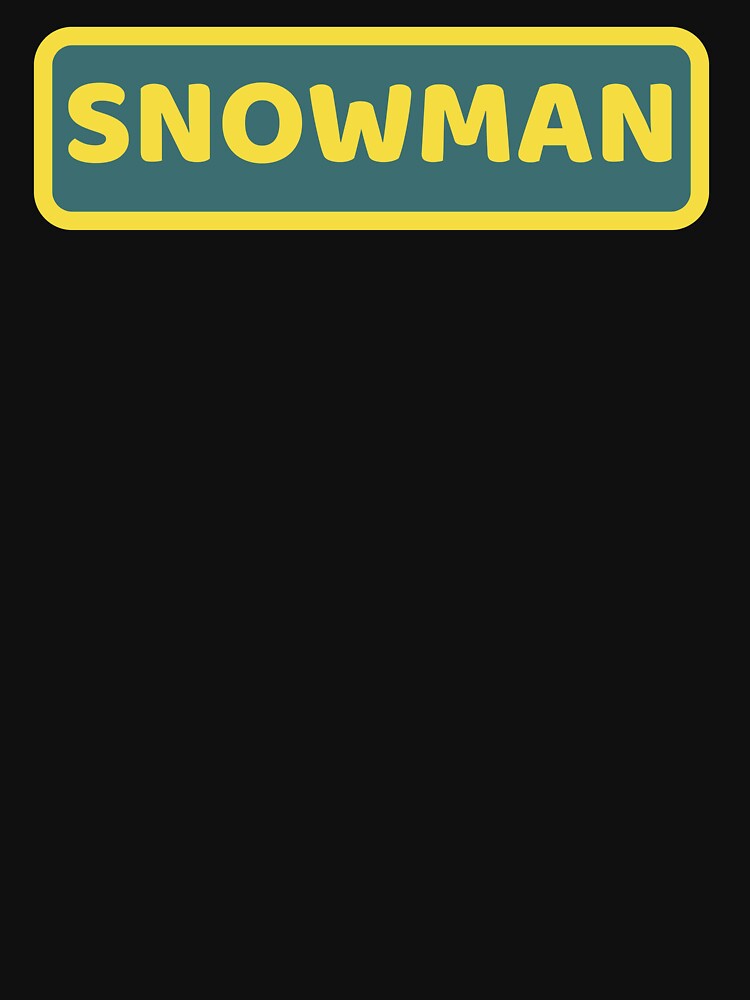 Snowman by T-shirtgallery