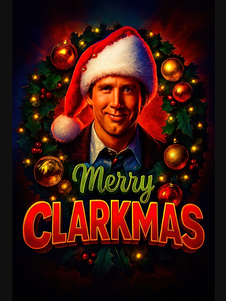 National Lampoons Christmas Vacation Clark Griswold by Retr0Tshirts