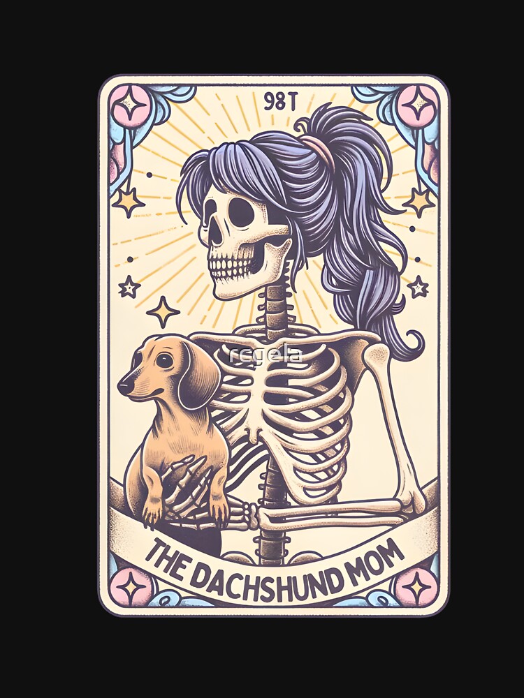 The Dachshund Mom Tarot Card by rcgela