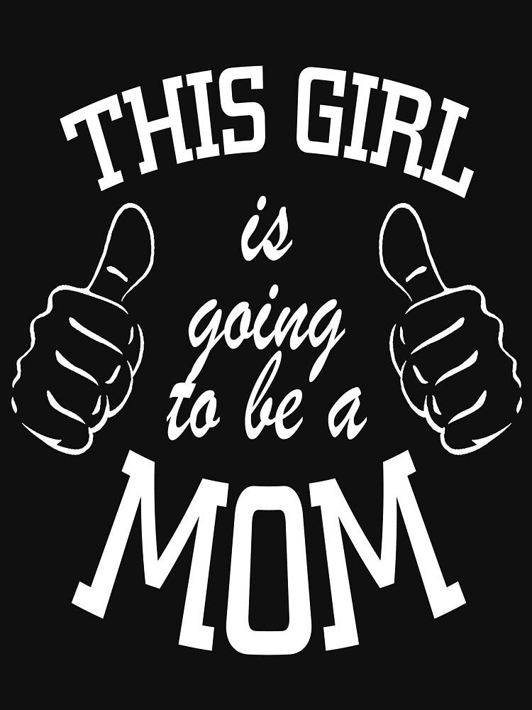 This Girl is going to be a Mom - Baby Shower Gift Ideas for New Mom by ASClothDesign