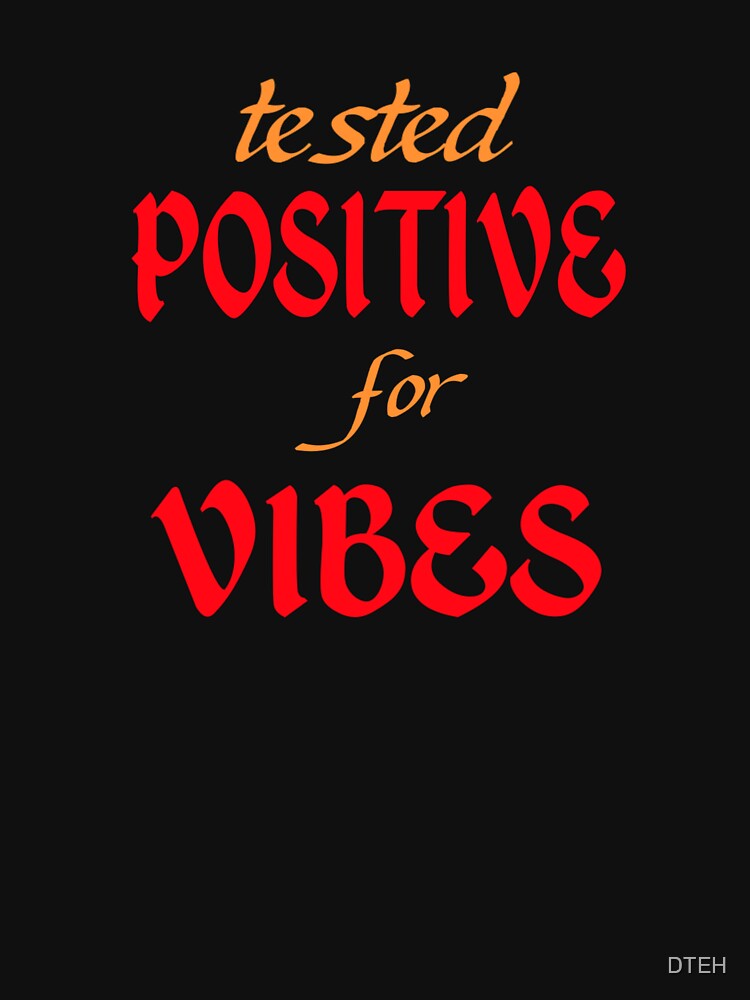 Positive Vibes Typograghy by DTEH