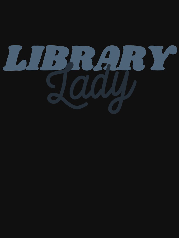 Library Lady Design in Blue & Navy by WildeandCo