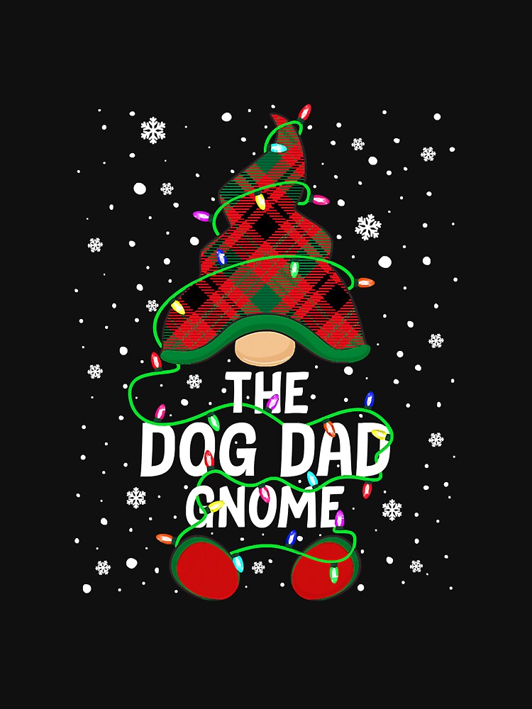 The Dog Dad Gnome Christmas Pajama by saragrant39