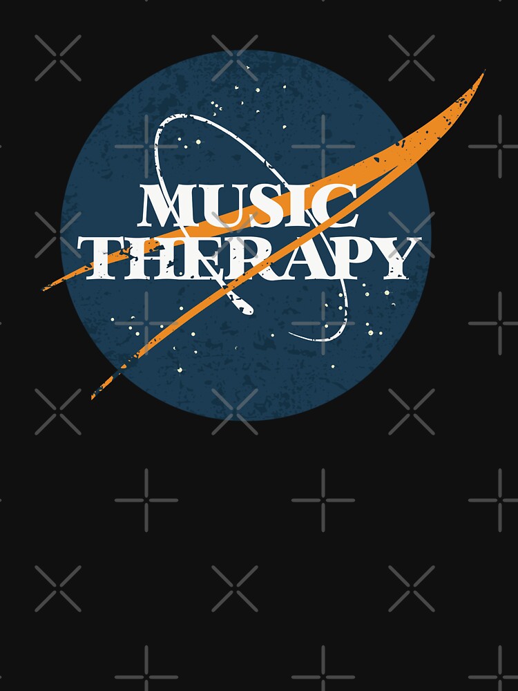 Music Therapy Space Vintage by orlumbuspirate