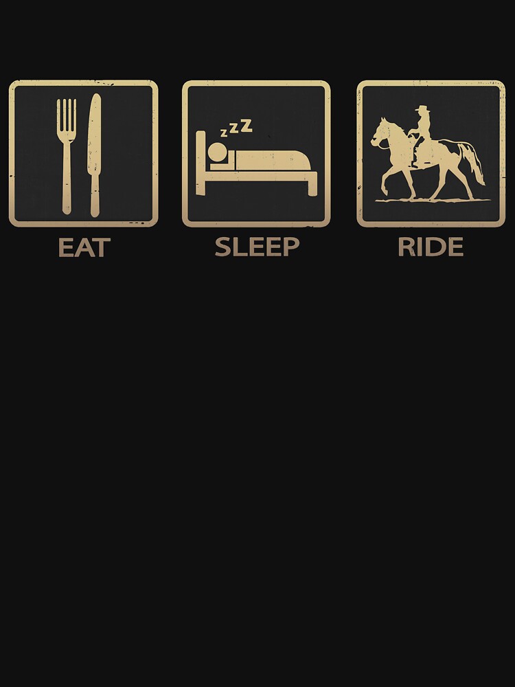 Eat Sleep Ride Horse Canter by PulpyCrap