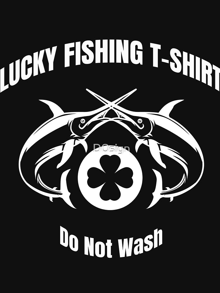 LUCKY FISHING T-SHIRT by D0sign