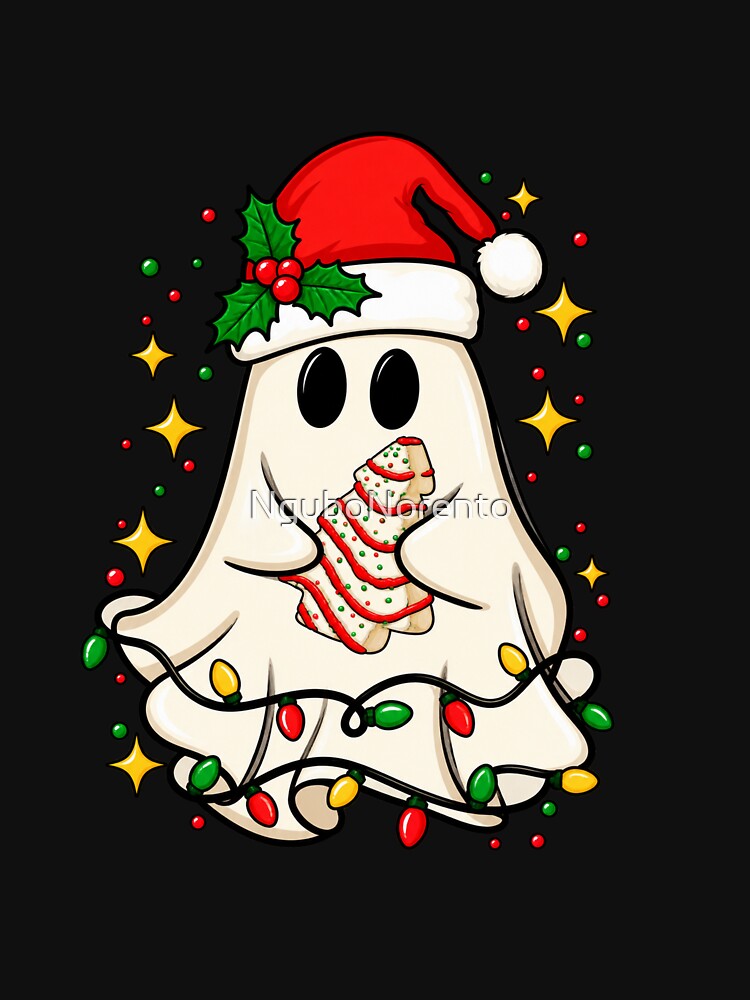 Retro Ghost Santa by NguboNorento