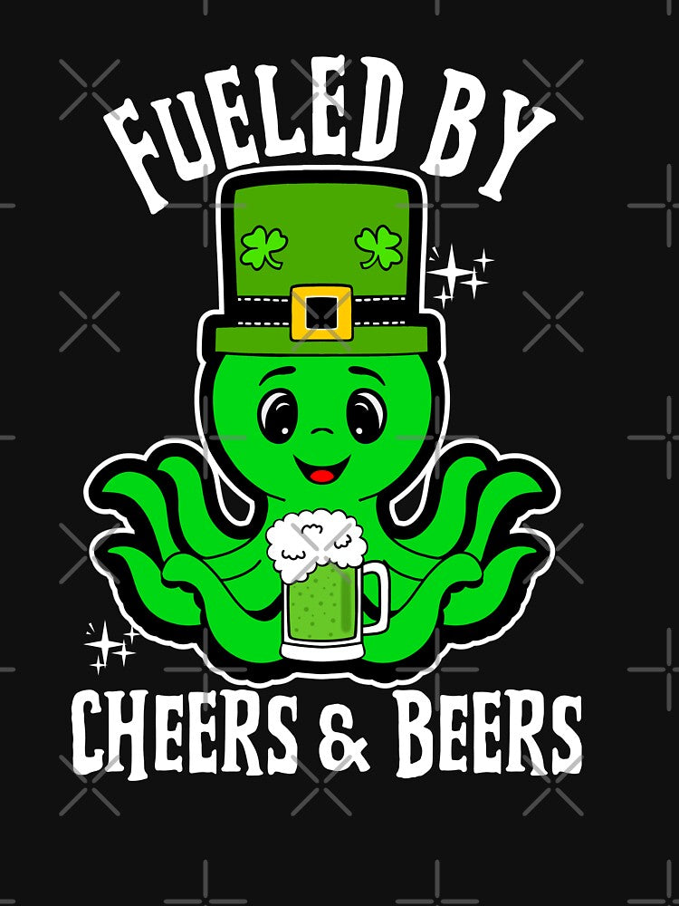 Funny Green Beer Drinking Saying by Sartoris Art